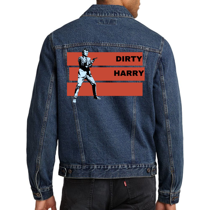 Dirty Harry4 Men Denim Jacket by cujiaouridap | Artistshot