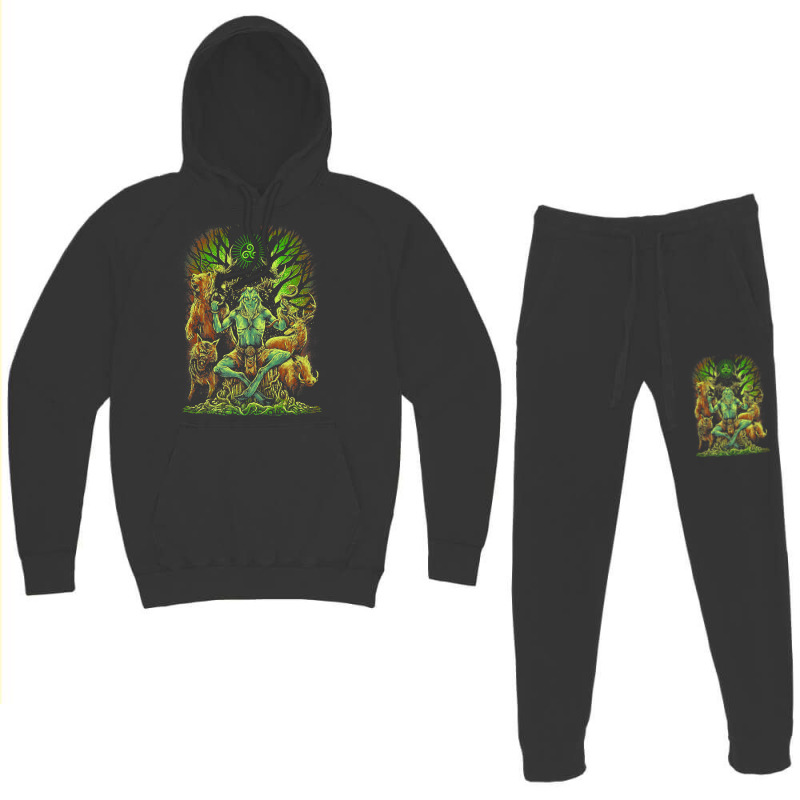 Celtic Pagan Cernunnos Irish Scottish Mythology Pr Hoodie & Jogger set by saterseim | Artistshot