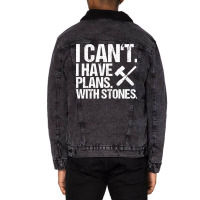 Stonemason Stone Mason Stonemasonry Stonecraft Nat Unisex Sherpa-lined Denim Jacket | Artistshot