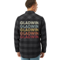 Gladwin Michigan Gladwin Mi Retro Vintage Text Tan Flannel Shirt | Artistshot