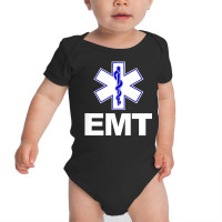 Emt Emergency Medical Technician Uniform Firts Aid Baby Bodysuit | Artistshot