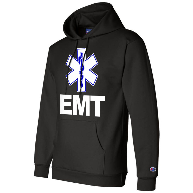 Emt Emergency Medical Technician Uniform Firts Aid Champion Hoodie | Artistshot