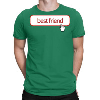 Best Friend Click The Button T-shirt | Artistshot