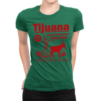 Funny Shirt   Tijuana Donkey Show Ladies Fitted T-shirt | Artistshot