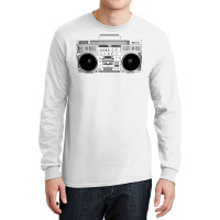 Boom Box Long Sleeve Shirts | Artistshot