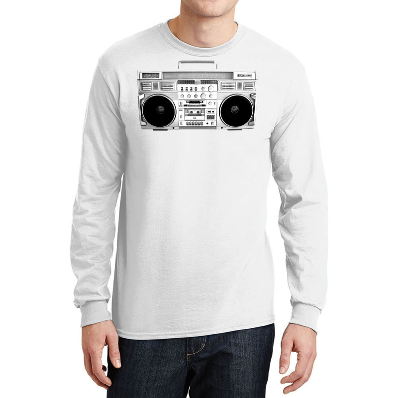 Boom Box Long Sleeve Shirts by winkleslifkos | Artistshot