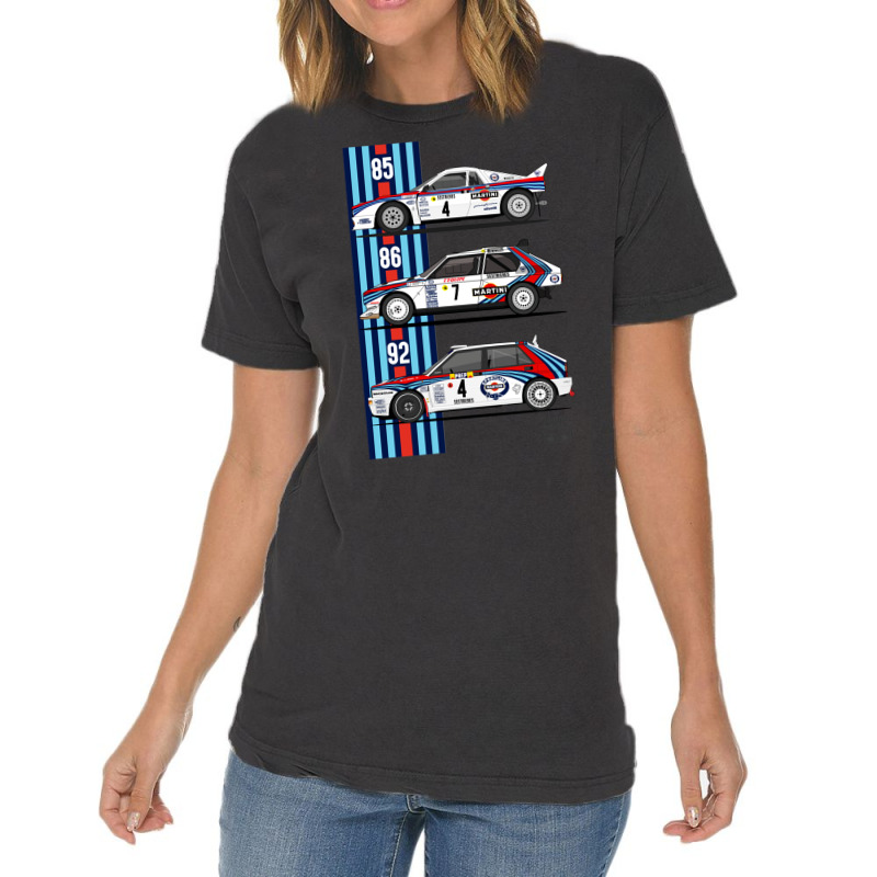 Lancia Martini Trio Vintage T-Shirt by caplessoroan | Artistshot