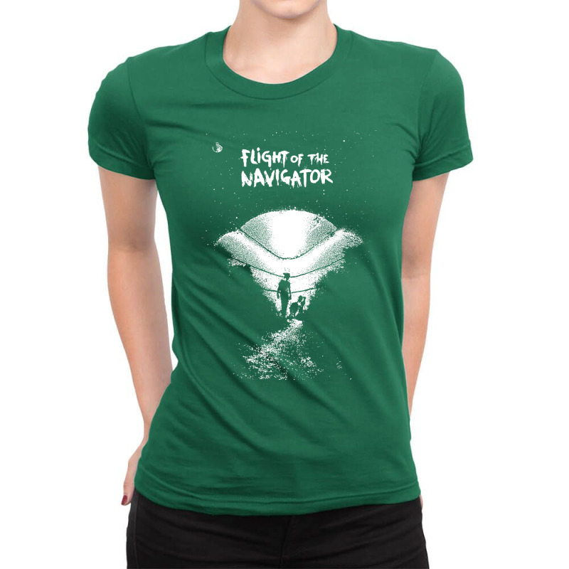 Flight Of The Navigator Ladies Fitted T-Shirt by askviglafayg | Artistshot