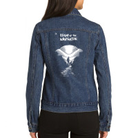 Flight Of The Navigator Ladies Denim Jacket | Artistshot