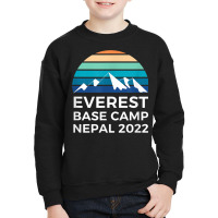 Mt. Everest Base Camp Trek 2022 For Mountain Lover Youth Sweatshirt | Artistshot