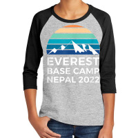 Mt. Everest Base Camp Trek 2022 For Mountain Lover Youth 3/4 Sleeve | Artistshot