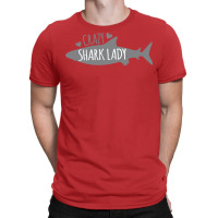 Crazy Shark Lady T-shirt | Artistshot