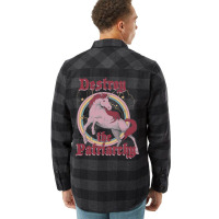 Destroy The Patriarchy Flannel Shirt | Artistshot