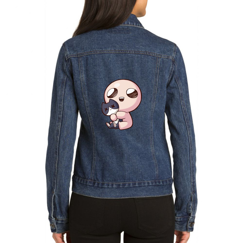 Eden Binding Of Isaac Ladies Denim Jacket by KentWeber | Artistshot