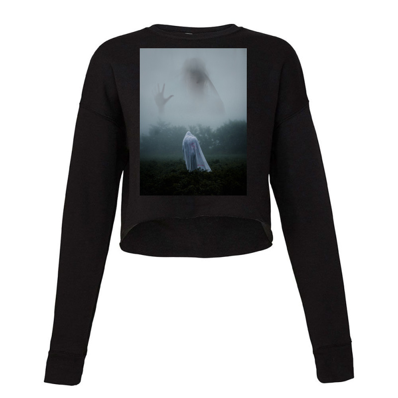 Ghost Cropped Sweater by omerpsd | Artistshot