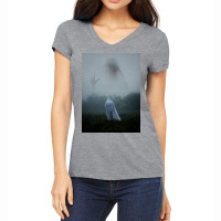 Ghost Women's V-neck T-shirt | Artistshot