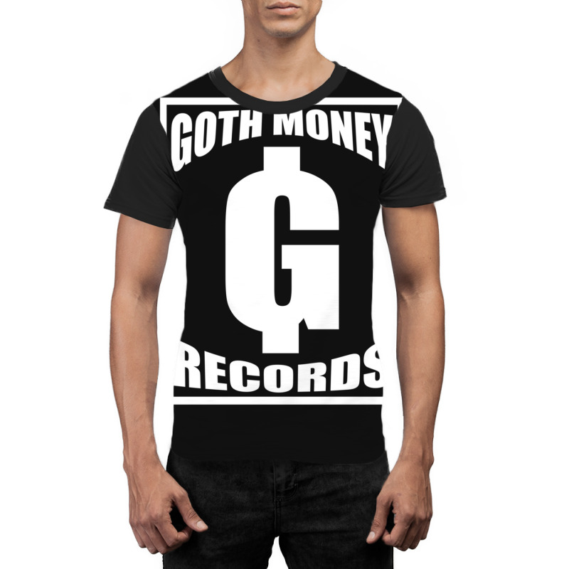 Goth Money Records Og On Black Graphic T-shirt | Artistshot