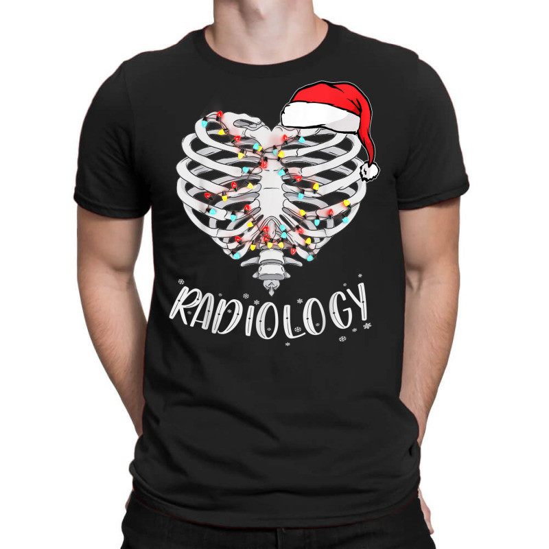 Skeleton Heart Radiology Christmas Radiologist Mri T-Shirt by terrilyn | Artistshot