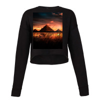 Pyramids Cropped Sweater | Artistshot