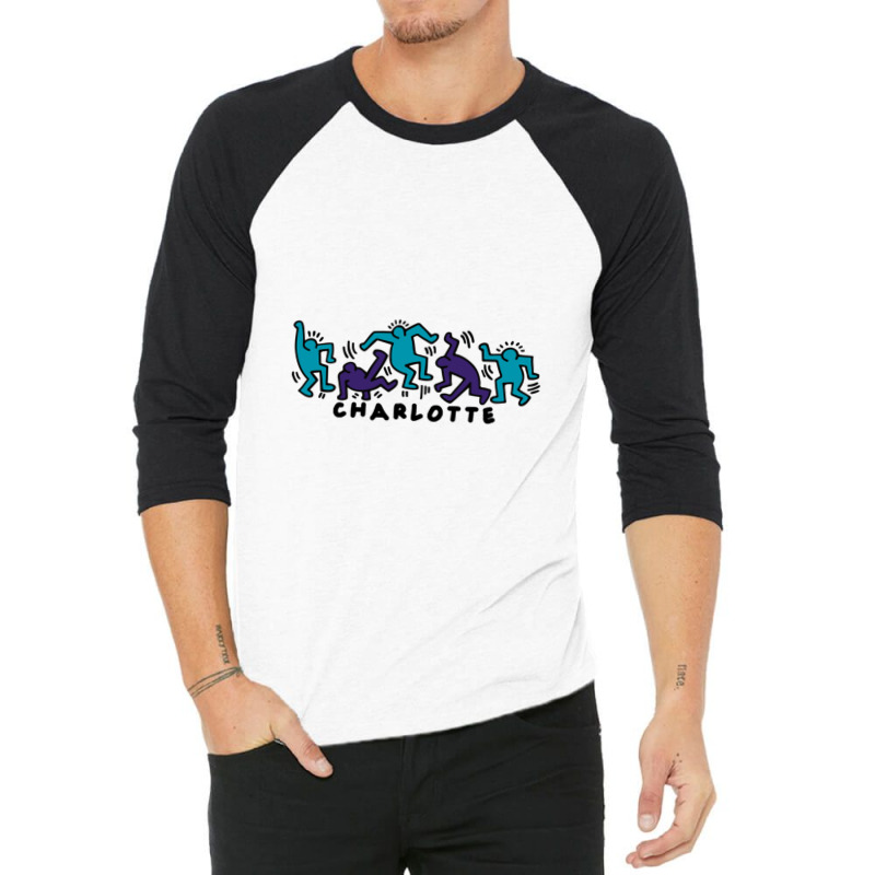 Hornets Groovy People 1 3/4 Sleeve Shirt | Artistshot