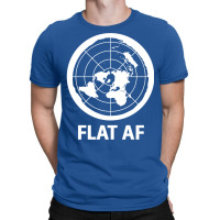 Flat Af Flat Earth Society T-shirt | Artistshot