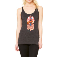 Halloween T Shirt Internal Organ Diagram Anatomy Racerback Tank | Artistshot