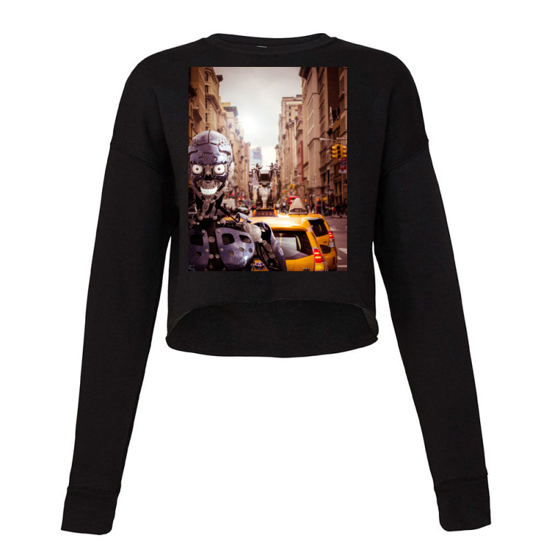 Mr Robot Cropped Sweater by omerpsd | Artistshot