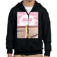 Pink Pop Youth Zipper Hoodie | Artistshot