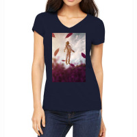 Fly To Freedom Women's V-neck T-shirt | Artistshot