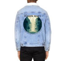 Magic Alley 28 Unisex Sherpa-lined Denim Jacket | Artistshot