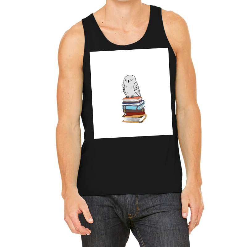 Magic Owl On Books 29 Tank Top by koromaqazit | Artistshot