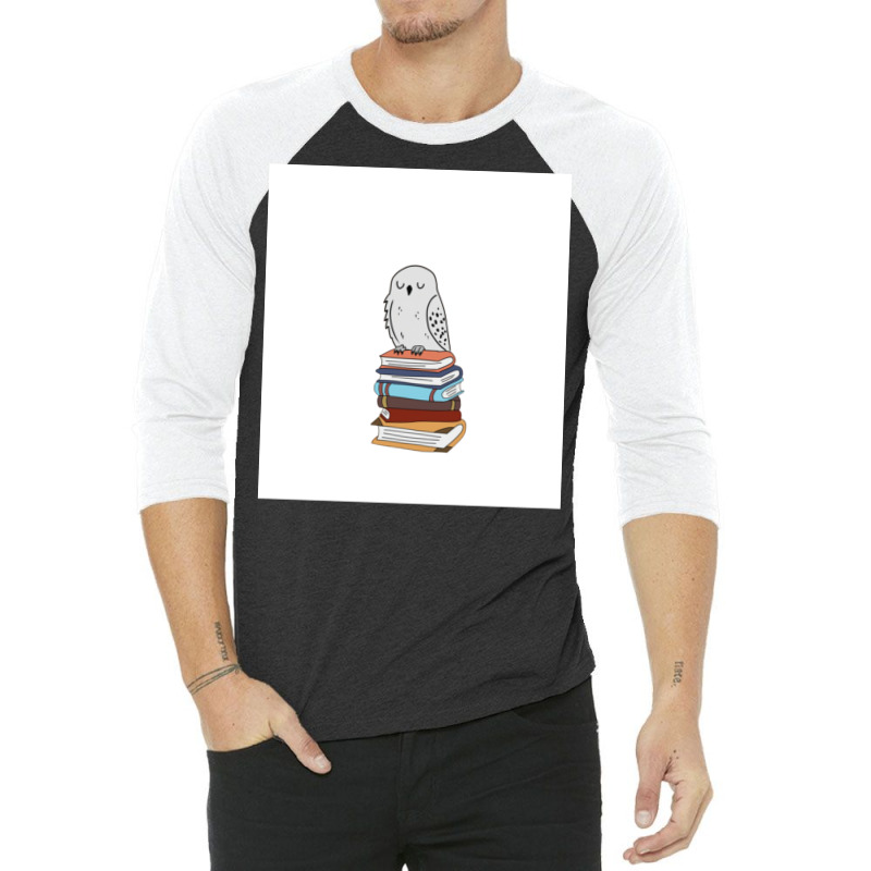 Magic Owl On Books 29 3/4 Sleeve Shirt by koromaqazit | Artistshot