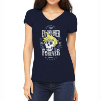 Ex-soldier Forever Women's V-neck T-shirt | Artistshot