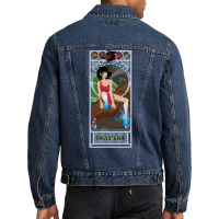 Crysta Nouveau   Fern Gully Men Denim Jacket | Artistshot