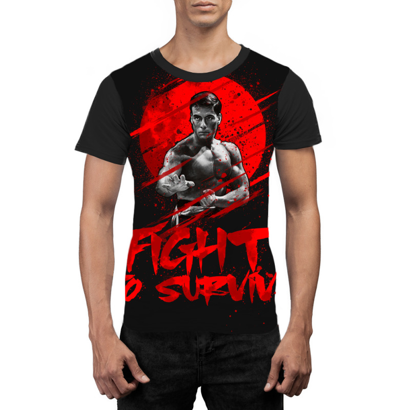 Bloodsport Graphic T-shirt by bokshielverts | Artistshot