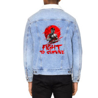 Bloodsport Unisex Sherpa-lined Denim Jacket | Artistshot