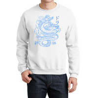 Japanese Dragon   Japanese Kanji Calligraphy Cool Crewneck Sweatshirt | Artistshot