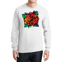 Colorful Rose   Garden Gardener Botanist Flowers R Long Sleeve Shirts | Artistshot