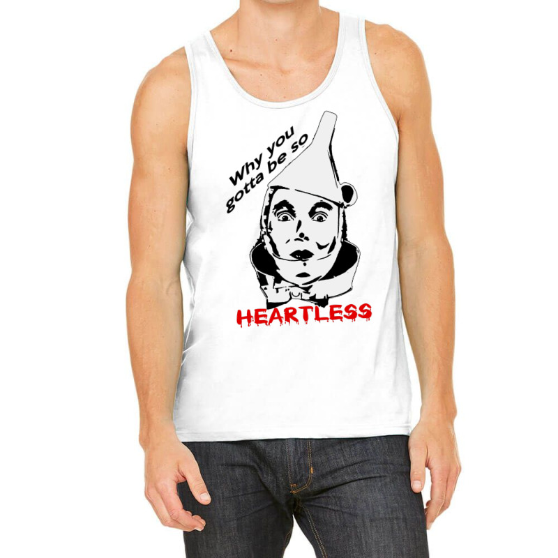 Heartless Tinman Tank Top by luelfeninao | Artistshot