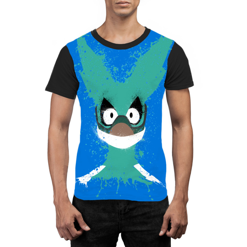 Hero Mask Graphic T-shirt by luelfeninao | Artistshot