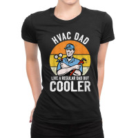 Mens Hvac Technician Dad But Cooler Funny Hvac Tec Ladies Fitted T-shirt | Artistshot