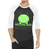 Adventures Of Mooncake Chookity Final Space 3/4 Sleeve Shirt | Artistshot