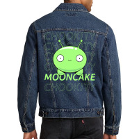 Adventures Of Mooncake Chookity Final Space Men Denim Jacket | Artistshot