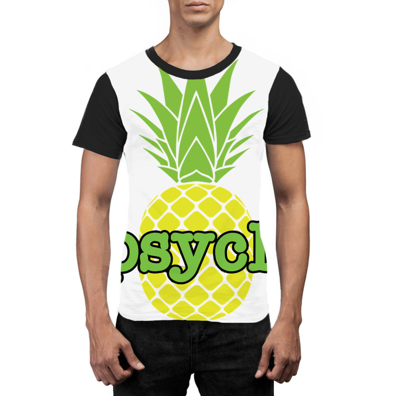 Men's Psych Pineapple Pullover Hoodie Sweatshirt P Graphic T-shirt | Artistshot