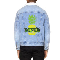 Men's Psych Pineapple Pullover Hoodie Sweatshirt P Unisex Sherpa-lined Denim Jacket | Artistshot