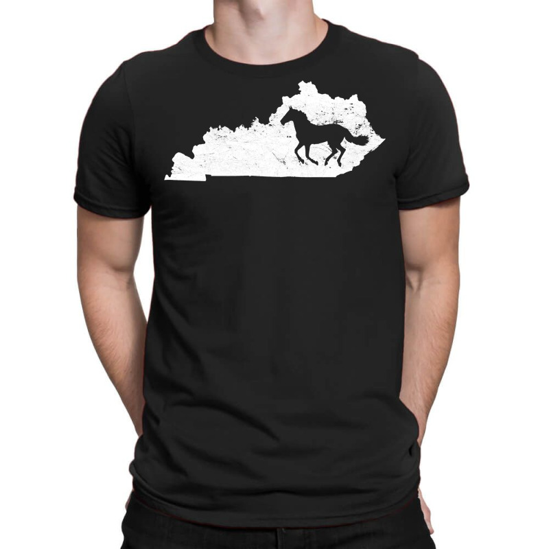 Kentucky Map Horse Hoodie, Kentucky Shirt, Thoroug T-shirt | Artistshot