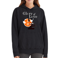 Amor De Gloria   Glory Of Love   Motivation   Illu Vintage Hoodie | Artistshot