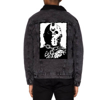 Camp Killer 2 Unisex Sherpa-lined Denim Jacket | Artistshot