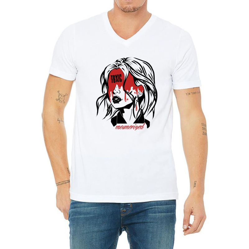 Hypnotizing Toxicity 1 V-Neck Tee by LindsayMarieHope | Artistshot