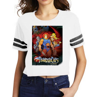 Kids Thundercats Classic Group Shot Poster T Shirt Scorecard Crop Tee | Artistshot